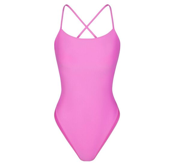 SKIMS Other - Skims Recycled Swim Cami One Piece Swimsuit Neon Orchid